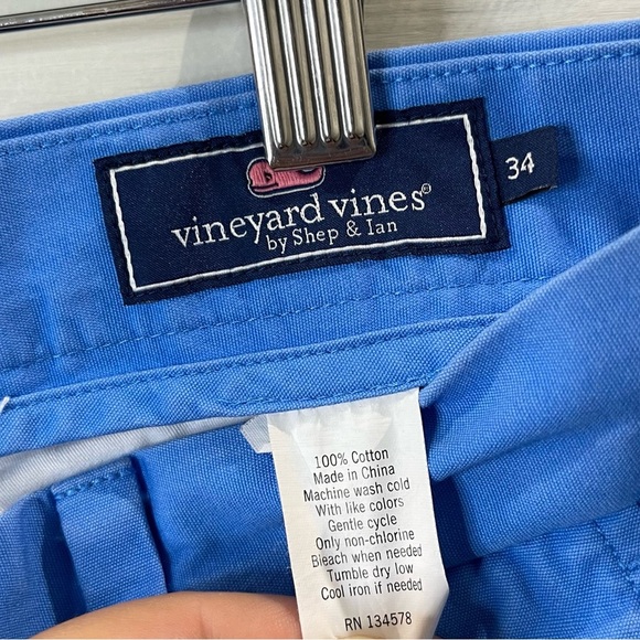 Vineyard Vines | Men’s Breaker Shorts Novelty Fish Bone Print Size 34 - Picture 5 of 7